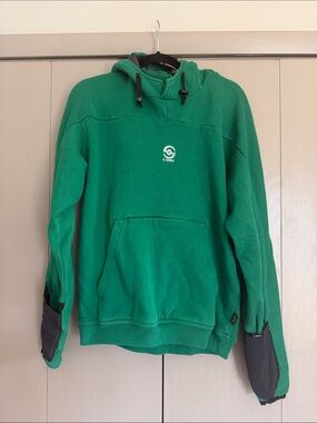 Loki Green Hooded Sweatshirt